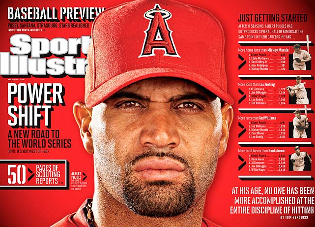 Albert Pujols on the cover of Sports Illustrated, 2012