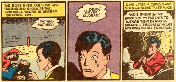 The origin of Batman, Detective Comics #27