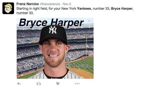 Bryce Harper will look good in pinstripes