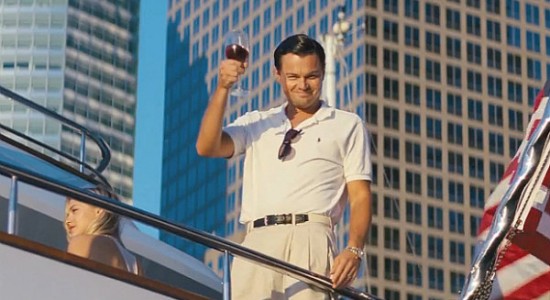 Leo DiCaptrio in Wolf of Wall Street