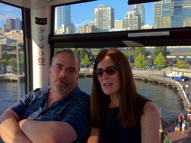 On the Great Wheel: August 2012, Seattle