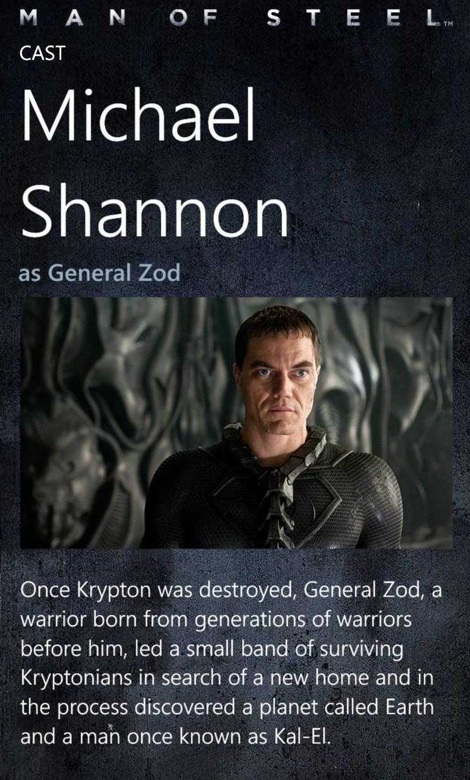 Michael Shannon as Gen. Zod