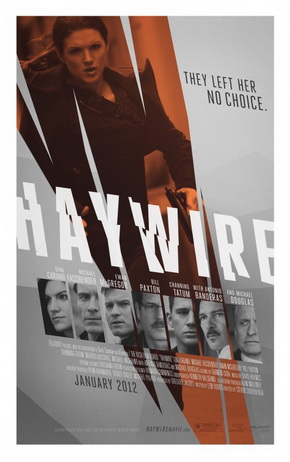 poster for "Haywire" starring Gina Carano