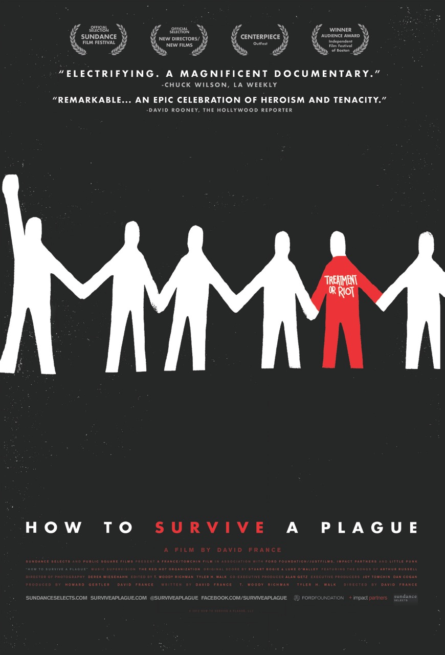 Final poster for "How to Survive a Plague" (2012)