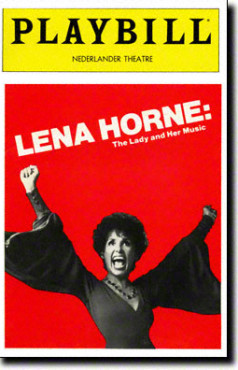 Lena Horne, Playbill