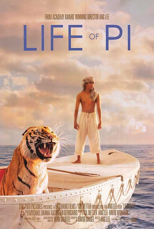 Life of Pi poster - U.S.