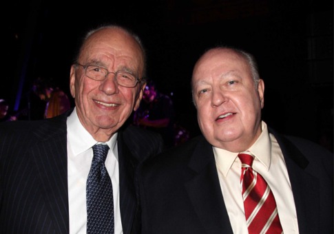 Roger Ailes and Rupert Murdoch