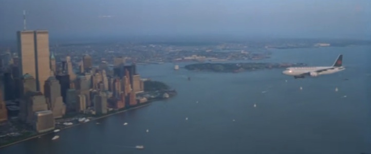 The World Trade Center from the opening credits of "Pushing Tin" (1999)