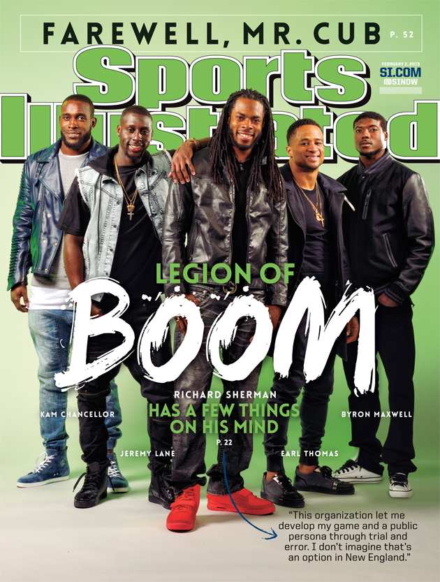 Seattle Seahawks: Legion of Boom Sports Illustrated cover