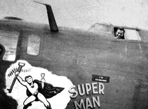 Super Man, an F-24, as seen in Laura Hillenbrand's book "Unbroken"