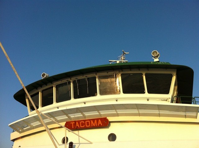 Tacoma, one of the Washington State ferries: Sept. 10, 2011