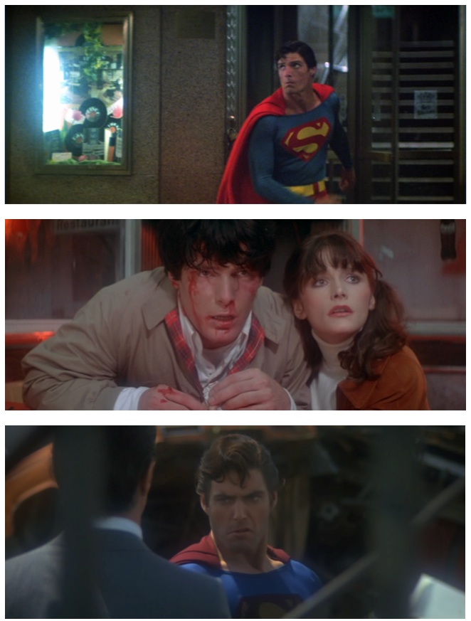 The Superman superhero trilogy: powers revealed, lost, and turned evil 