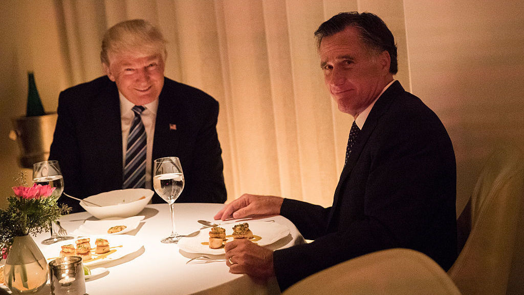 Trump Romney meeting