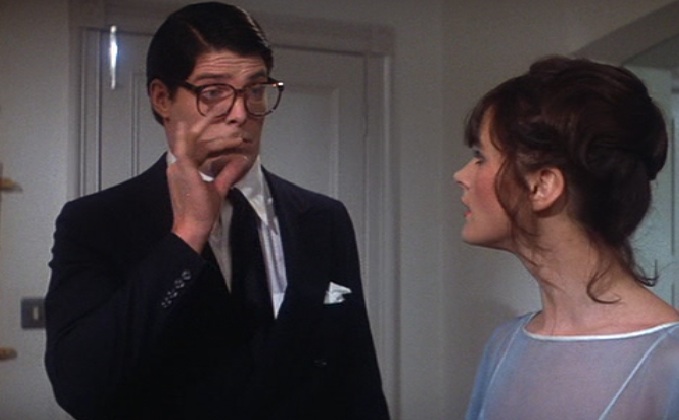 "You haven't been... ?" Christopher Reeve and Margot Kidder as Clark and Lois in "Superman: The Movie," 1978