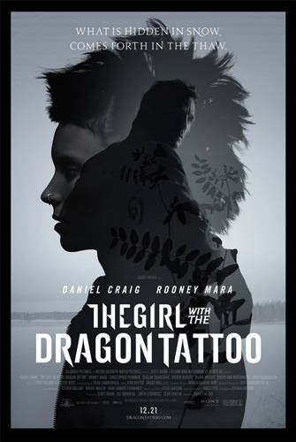 Poster for the U.S. version of "The Girl with the Dragon Tattoo" (2011)