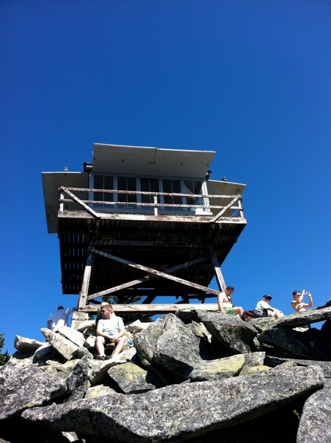 The outpost on Granite Mountain