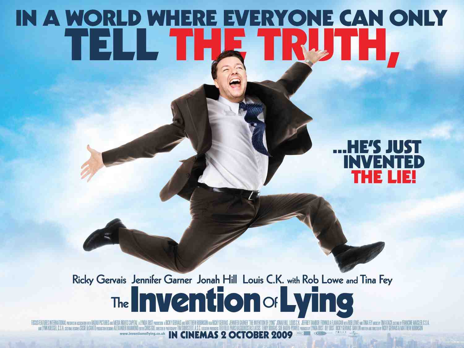 The Invention of Lying poster - UK