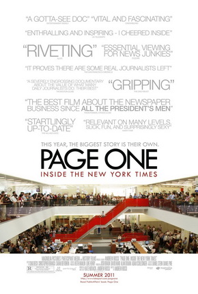 poster for "Page One: Inside the New York Times" (2011)