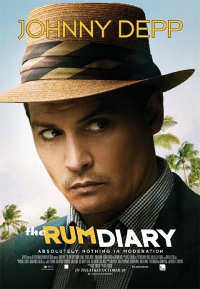 Poster for Johnny Depp in "The Rum Diary" (2011)