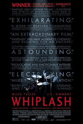 Whiplash, with Miles Teller and J.K. Simmons