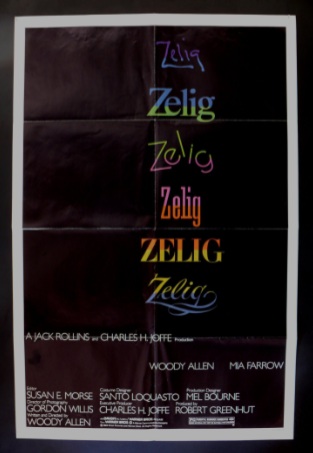 poster for Woody Allen's "Zelig" (1983)